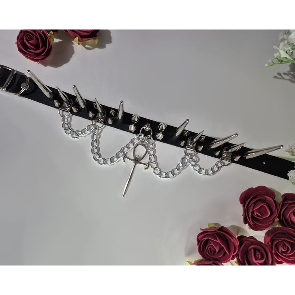 NekoGirl Collars - Rebirth handmade foulard - Noir